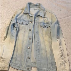 NWOT L acid wash Jean jacket